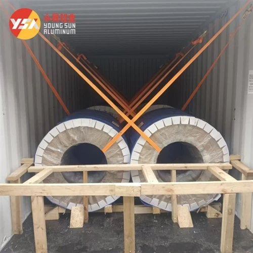 Bobinas y tiras de aluminio Engineering 1050/3003 exportadas a Egipto